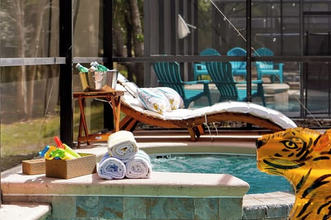Pool towels and other swimming essentials
