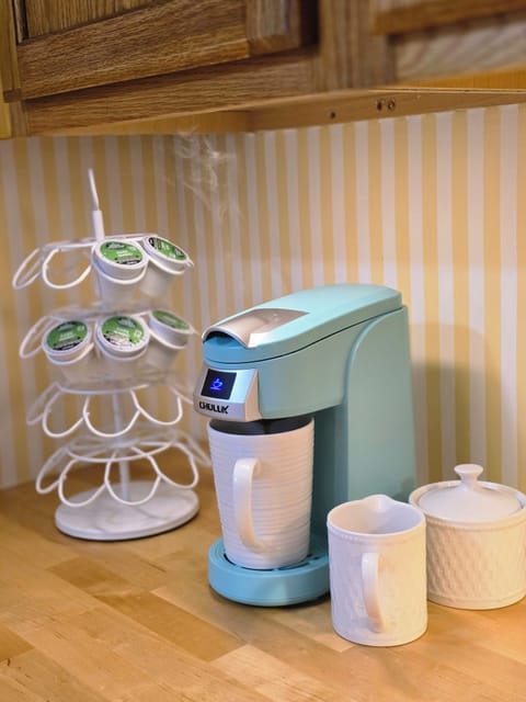 K-Cup Machine and Complimentary Coffee