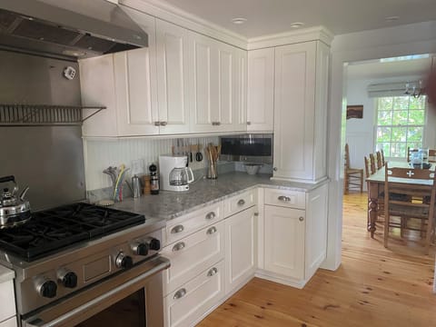 Kitchen view to dining room