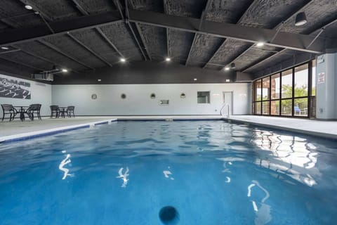 A spacious indoor pool is available for laps & fun afternoons in the water