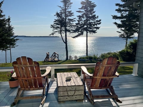 View from the deck overlooking Little Island