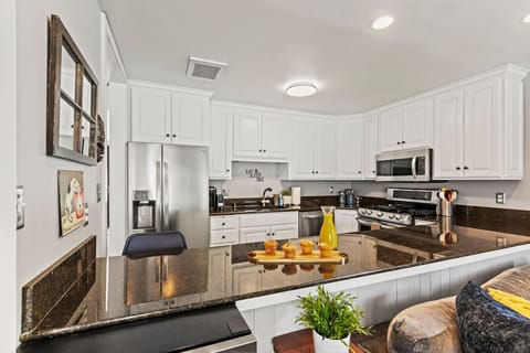 Fully Stocked Chefs kitchen