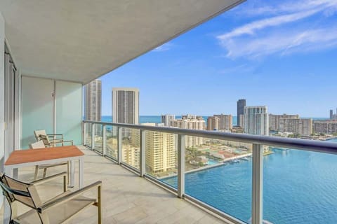 Apartment and balcony views 