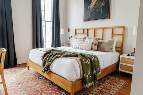 King Bedroom w/ En Suite Bath | 1 of 2 Bedrooms on First Floor