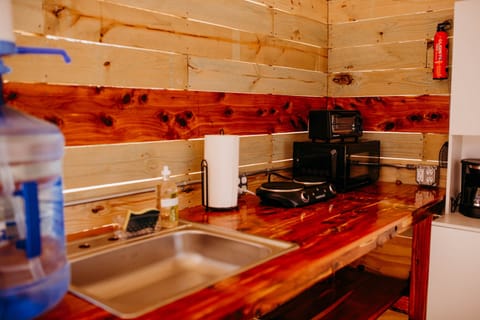 Everything you should need to prepare a meal is provided!