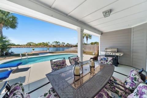 Lakeside Dream | Outside Lounging Area | Gas Grill | Private Pool