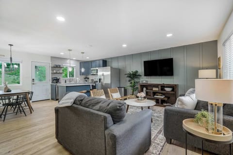 As you enter, be greeted by tasteful design and decor which is carried throughout!