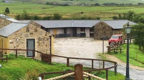 view from Heron glamping pod