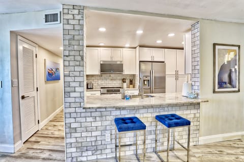 Kitchen with Counter Seating