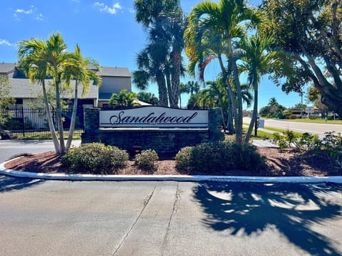 Sign at the entrance to our community.