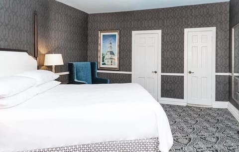 Bedroom. Interior and views may vary based on location and availability