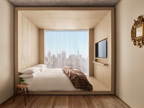 Unit with Queen size bed