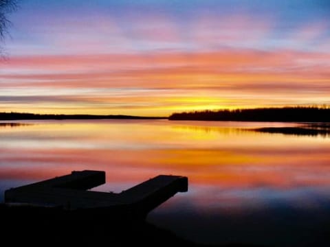 Backyard Sunset 