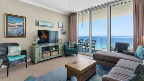 Palazzo 806 Living area with spectacular Gulf views