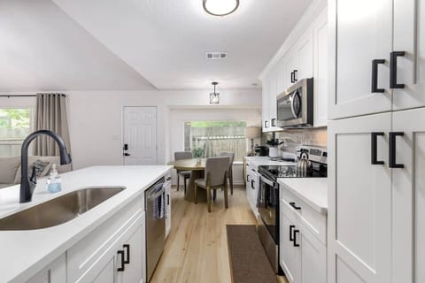 View from Main Hallway to Kitchen