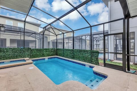 Safe children’s pool and relaxing seating for the whole family.