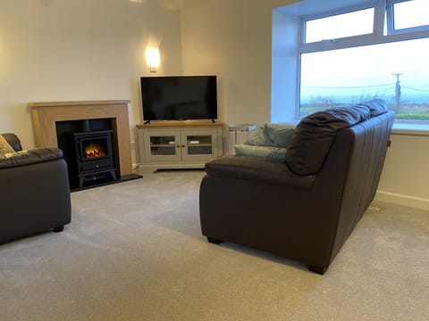 The Granary lounge with wonderful views out to the sea