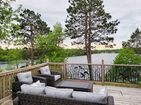 Enjoy the views from the deck!