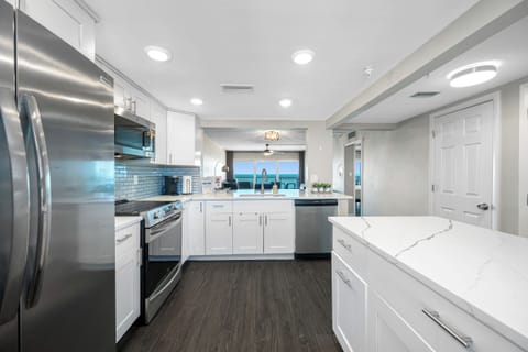 Sleek Galley Kitchen