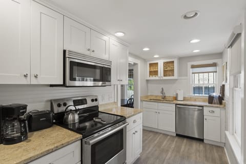 updated kitchen in the house