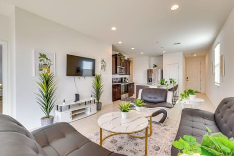 Living Room | Smart TV | Single-Story Home