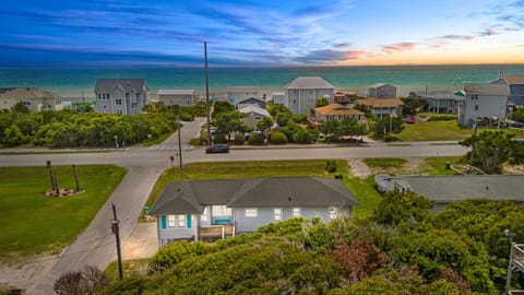 Aerial of house