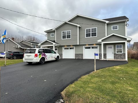 Right side front of house