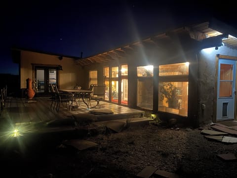 Peaceful evenings on the deck. 