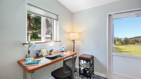 Dedicated Workspace in Living Room