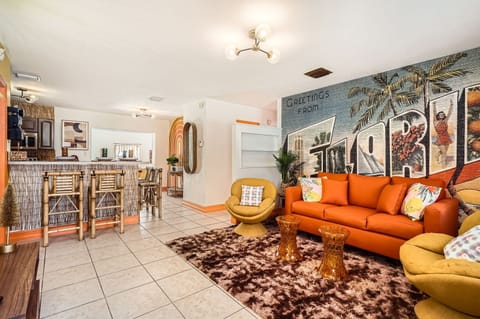 Vibrant inviting vibe to share with family and friends