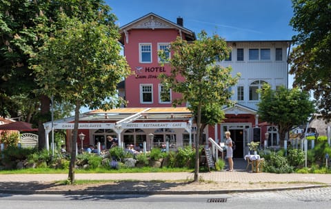 Facade of a Charming Hotel