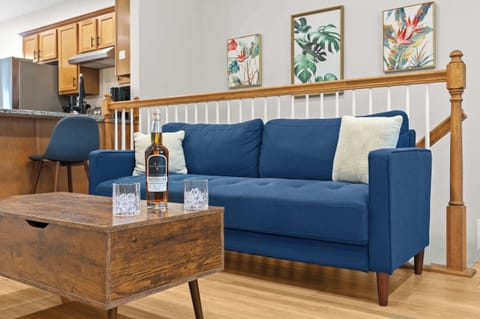 Living Room: Our interior focuses on a contemporary accent and the space is ideal for entertainment and relaxation.