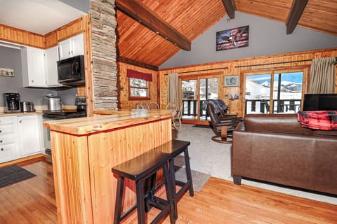 Kitchen and Living Area