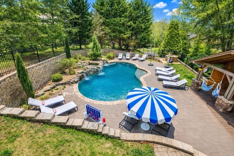 Dive into luxury—our heated pool is open year-round.