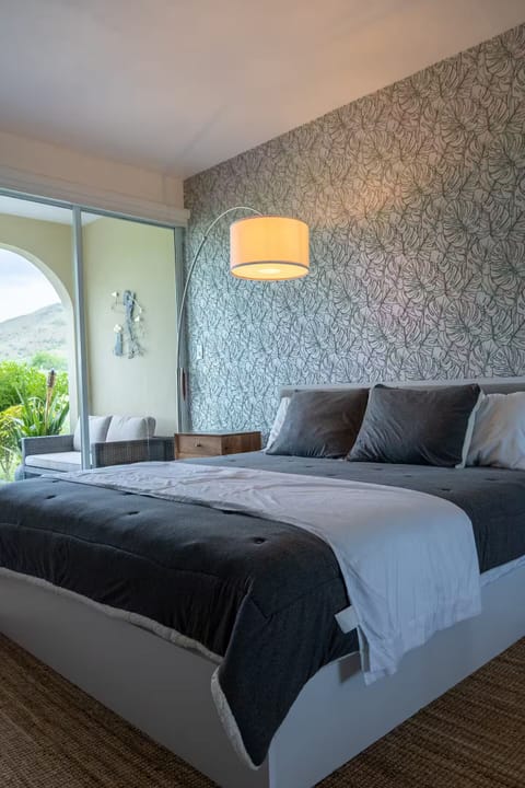 King Bed with access to the terrace