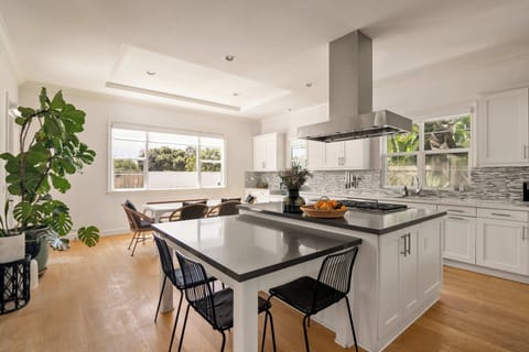 Chef’s Kitchen with Spacious Dining Areas