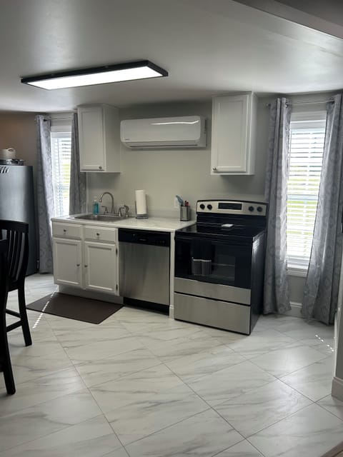 Wall Split unit AC/Heat in kitchen