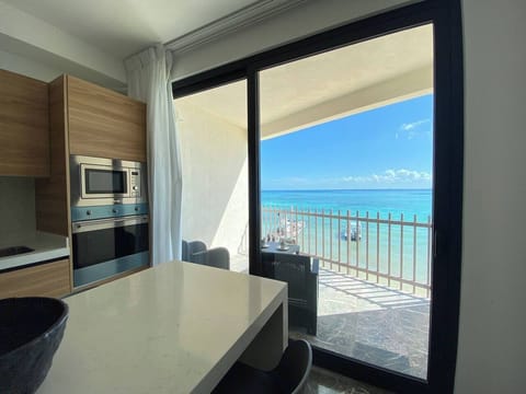Kitchen with an Amazing Ocean View