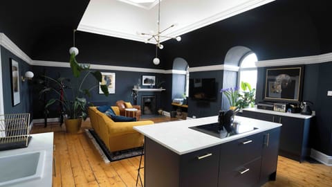 Open plan living space