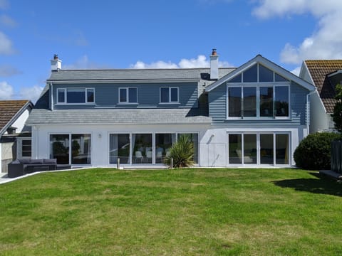 Rear of from the back garden of Boskilly , Padstow, North Cornwall