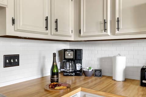 Start your day with a fresh cup of coffee - keurig pods & a drip machine.