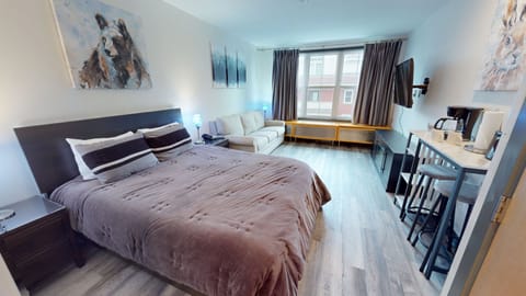 Indoors, Furniture, Floor, Bed, Home Decor