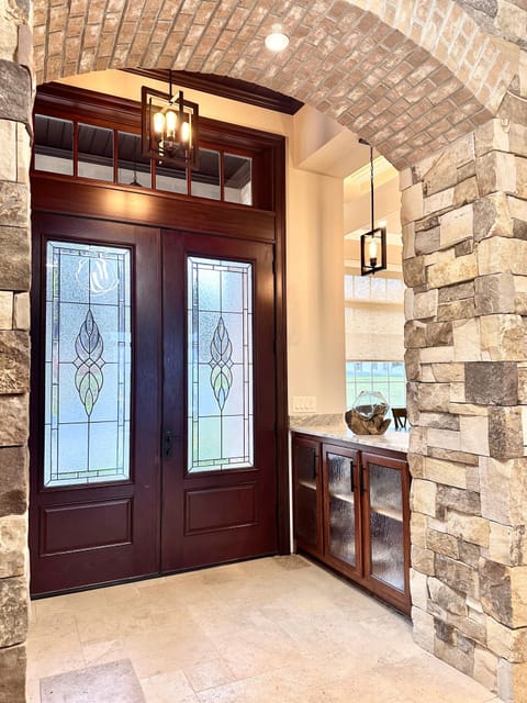 8' front entry doors 



