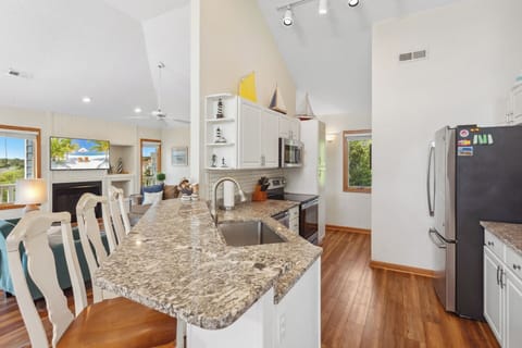 Whip up a delicious meal in the Kitchen with modern appliances.