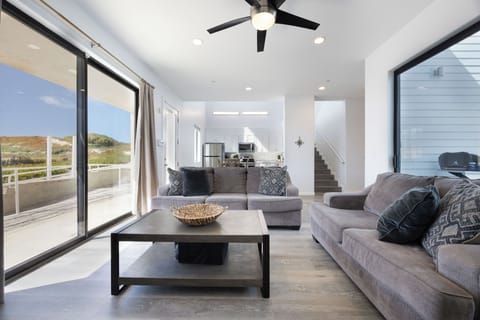 Enjoy easy outdoor access from the living room.