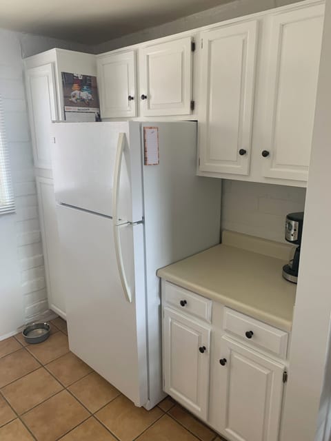 Freshly painted kitchen