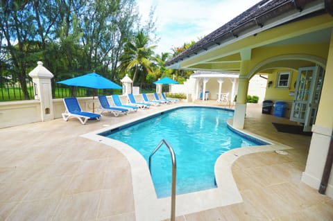 Communal pool on the property 