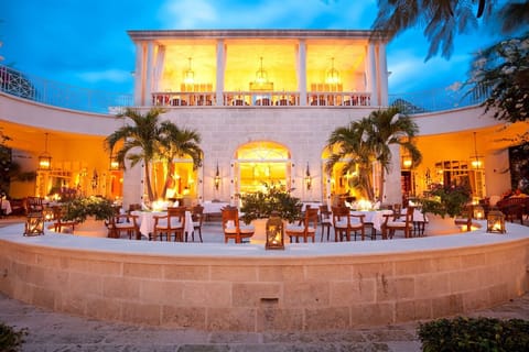 Step into a glowing courtyard for unforgettable evening cocktails.