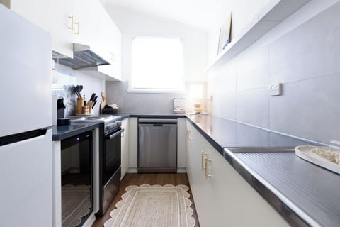 Bright & Modern Comfort with Gourmet Touches