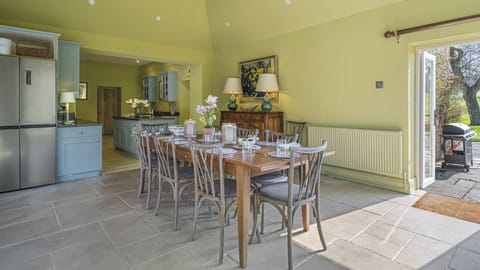 After dinner step out onto the terrace.